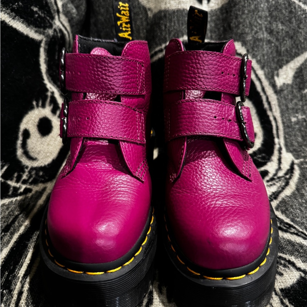 Dr Martens Platform Devon Heart